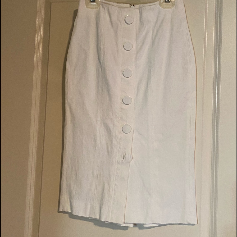 Pencil skirt - white